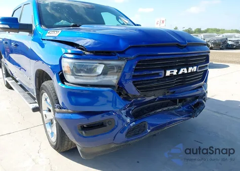 2019 Ram 1500 z USA, uszkodzony, nr VIN 1C6RREFT7KN905621